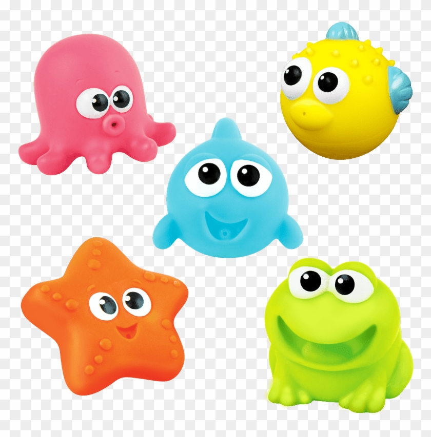 More Images - Win Fun N Squeirt Bathtime Pals Clipart #2045528