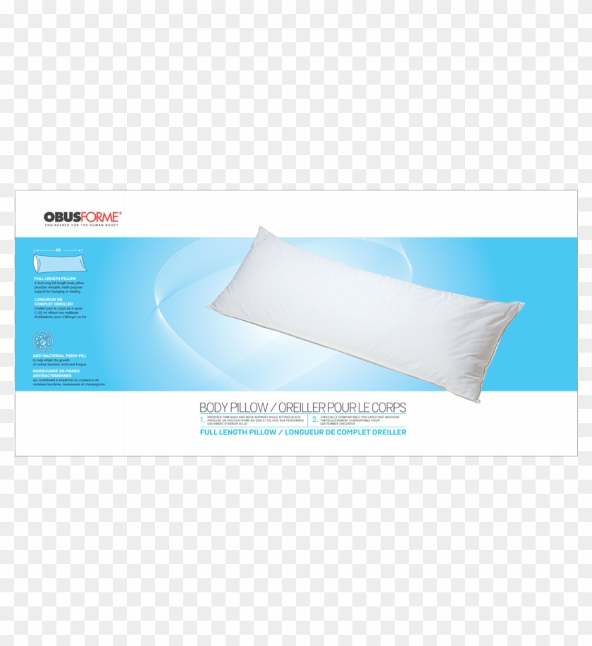 The Obusforme Body Pillow - Pillow Clipart