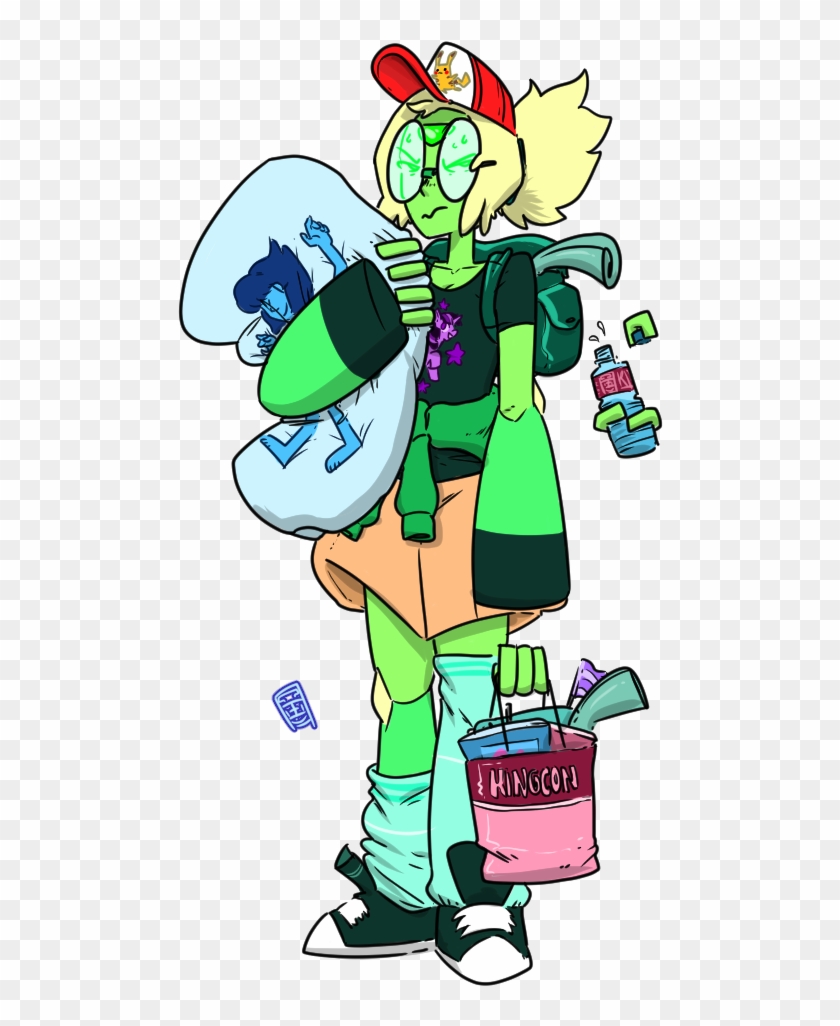 Uploaded - Peridot Steven Universe Glasses Clipart