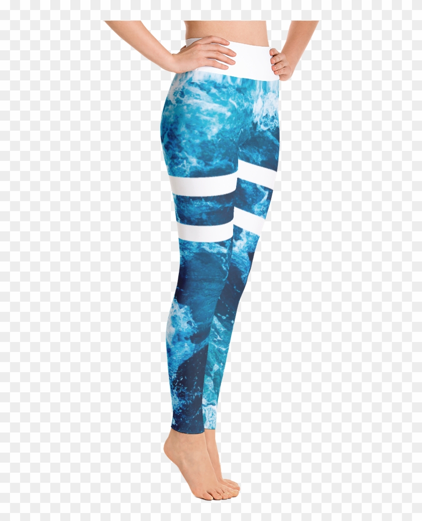 High-waisted Yoga / Surf Pants - Leggings Clipart