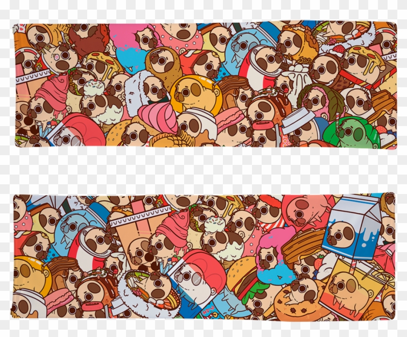 Puglie Wuglie Pile Body Pillow Case Clipart #2046560