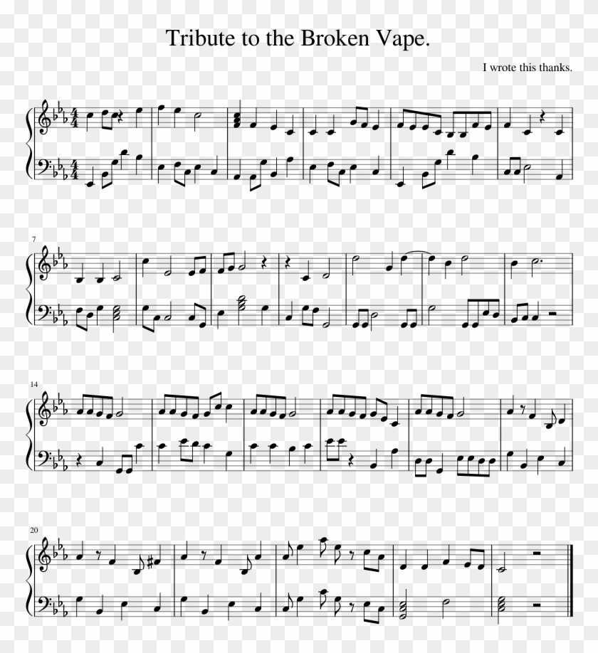 Print - Office Us Theme Piano Clipart #2046793