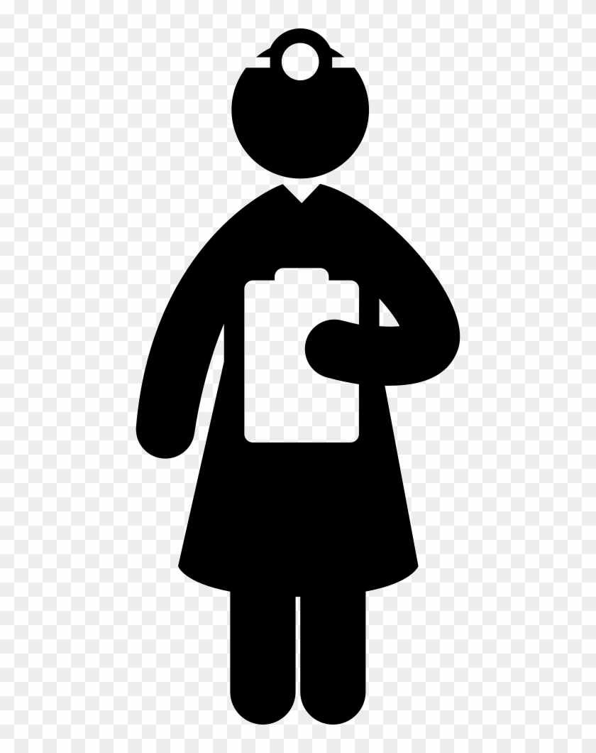 Reading A Paper Png Icon Free Download - Clipart Person With Clipboard Transparent Png #2047268