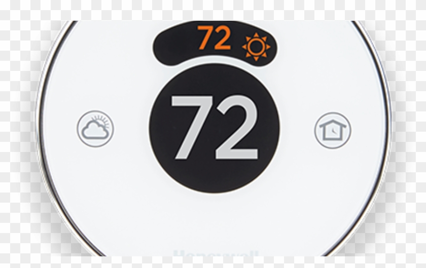 Honeywell Wi-fi Thermostats Obey Your Voice Commands - Thermostat 72 Degrees Clipart #2047319