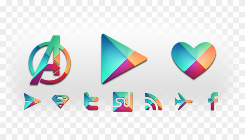 I Tried Those Today While Thinking About The - Cool Play Store Icons Clipart