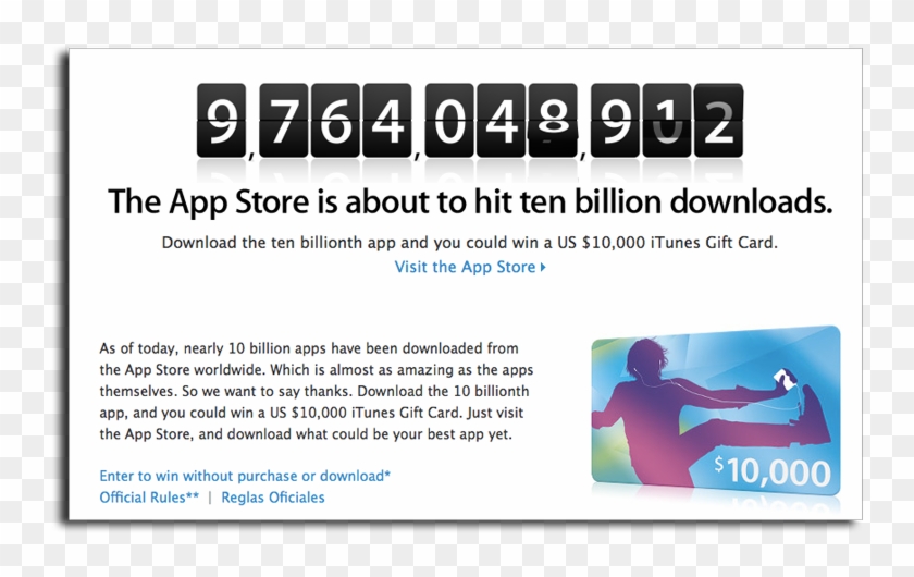 The App Store Is A Digital Download Destination That - Apple Itunes Card Number Clipart