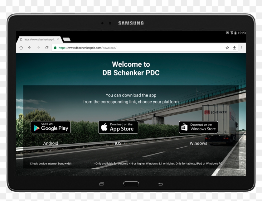 Select Google Play Download Button - Tablet Computer Clipart