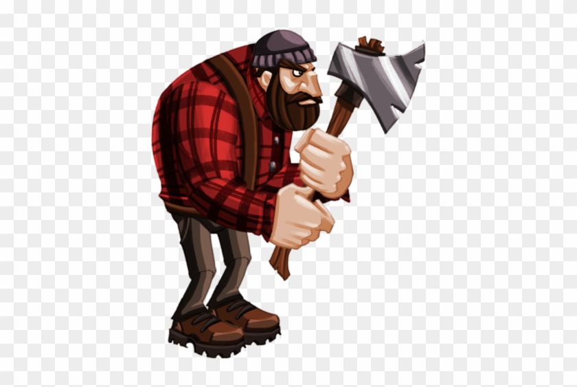 Lumberjack Png - Animated Lumberjack Png Clipart #2049292