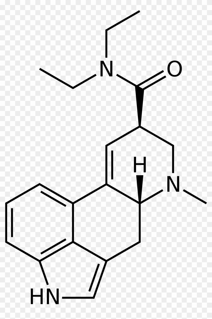 Lsd Png - Lsd Molecule Clipart #2049320