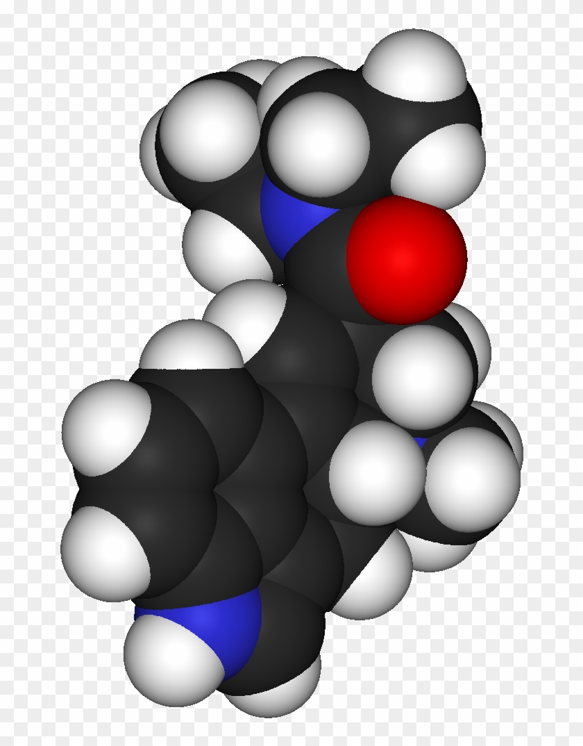 Lsd 3d Vdw - Lsd Chemical Structure Clipart #2049384