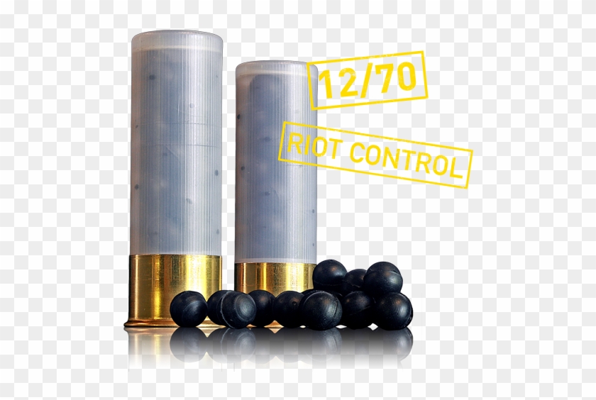 Rubber Buckshot / Less Lethal Ammunition / Shotgun - Rubber Shotgun Ammo Clipart #2049501
