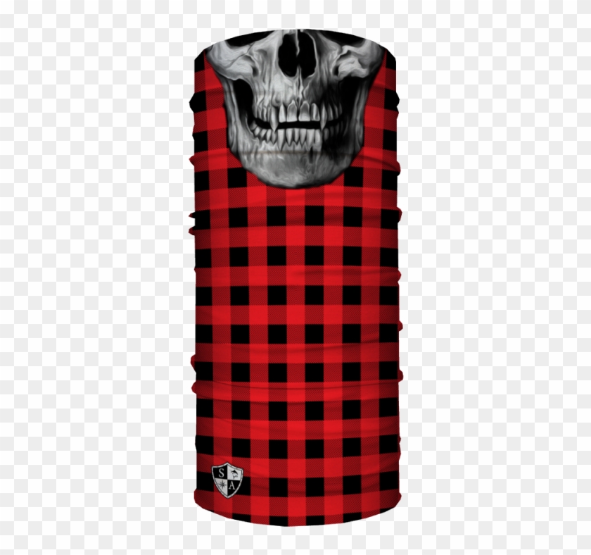 Lumberjack - Red - Tactical Black Skull Clipart #2050065
