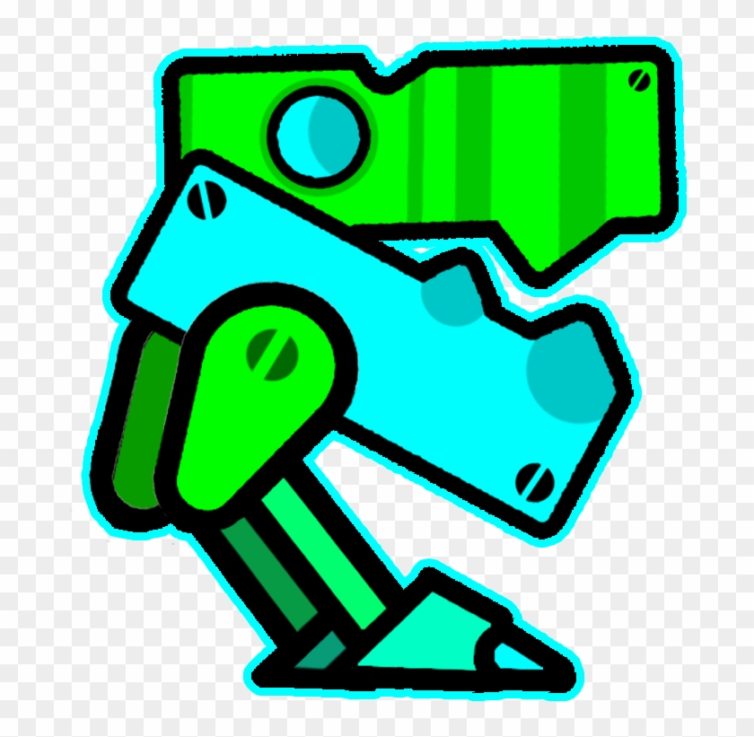 - Geometry Dash Iconos Colores , Png Download - Cool Geometry Dash Robot Clipart #2050640