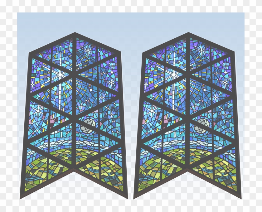 Stained Glass Light - Stained Glass Clipart