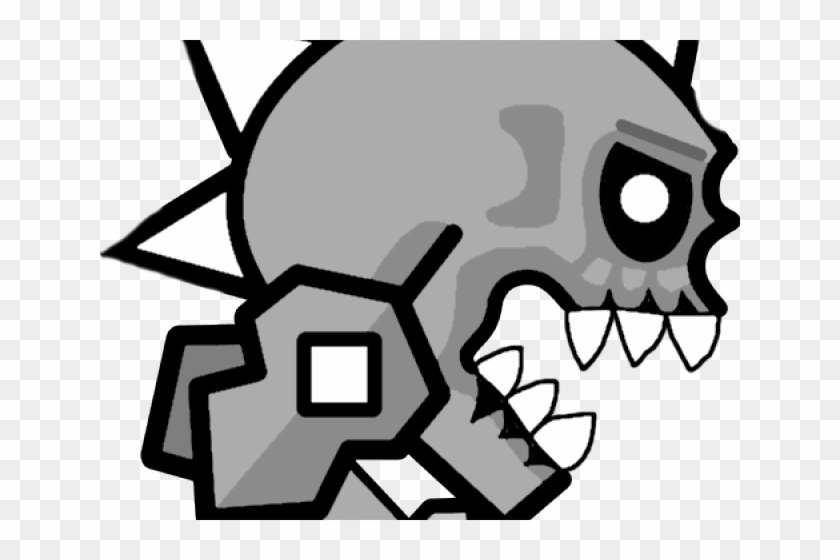 Gears Clipart Geometry Dash - Geometry Dash Icons Robot - Png Download #2051131