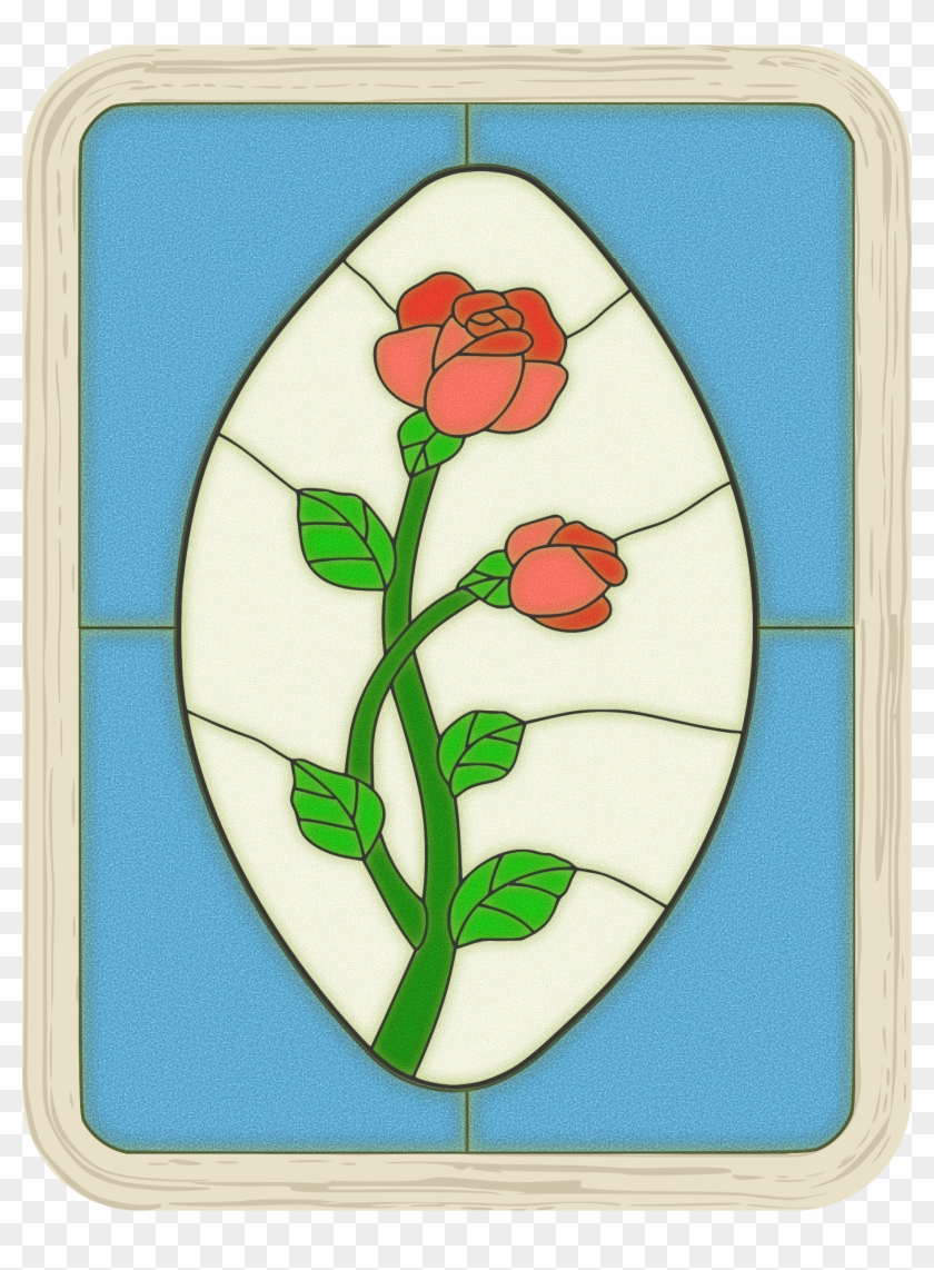 Big Image - Stained Glass Clipart - Png Download