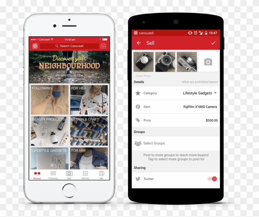 Sell In A Snap - Carousell App Clipart #2051753