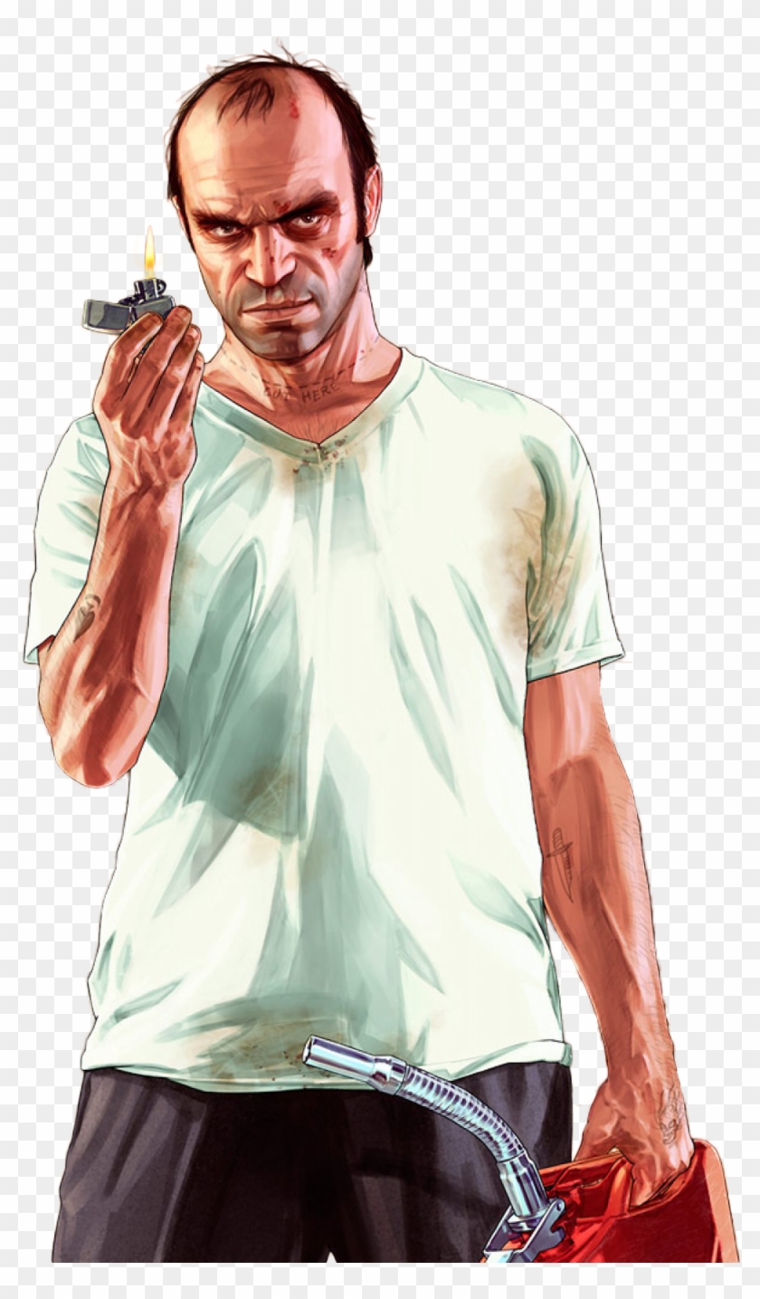 Trevor Render 3 By Ashish Kumar - Trevor Philips Clipart