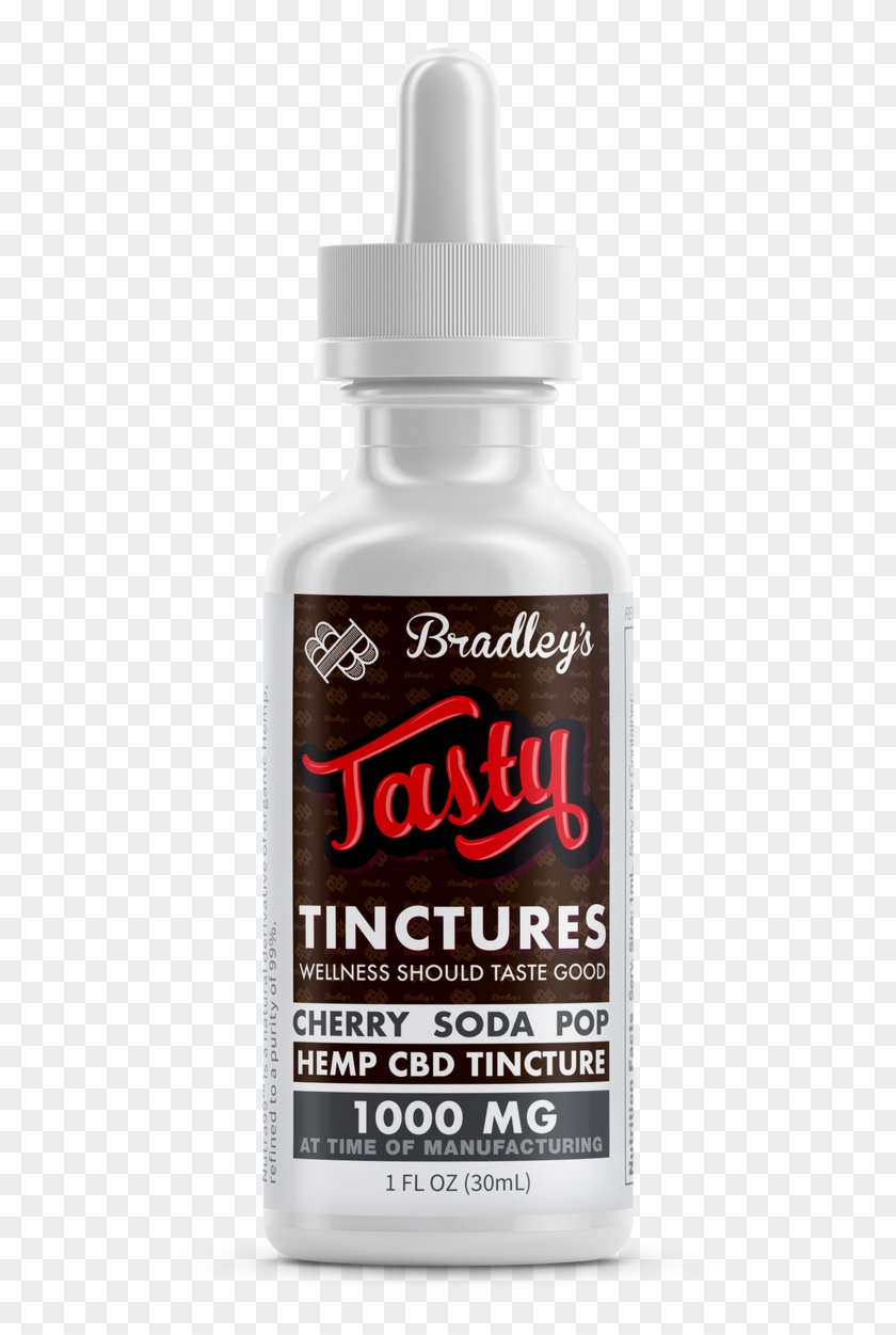 Tasty Tinctures- Cherry Soda Pop 1000mg - Bottle Clipart #2052223