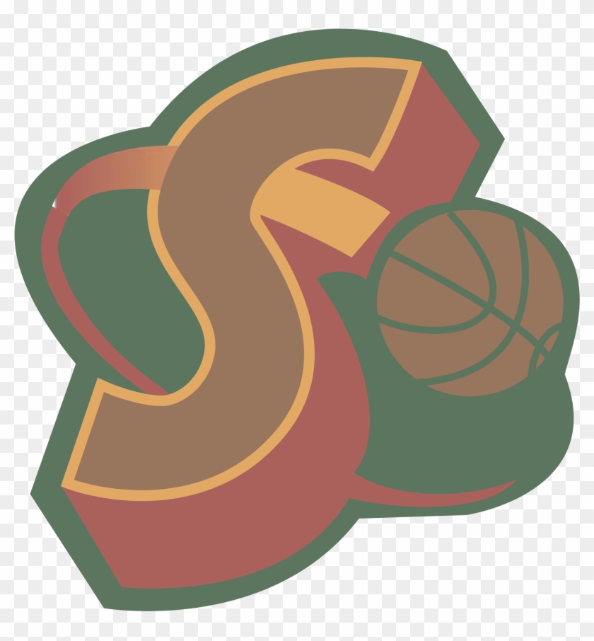 Supersonics Logo Png Transparent Clipart #2052835