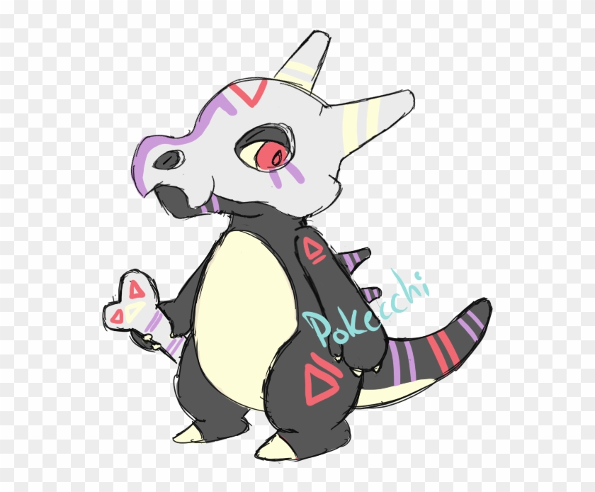 Sketchy Cubone Adopt Clipart