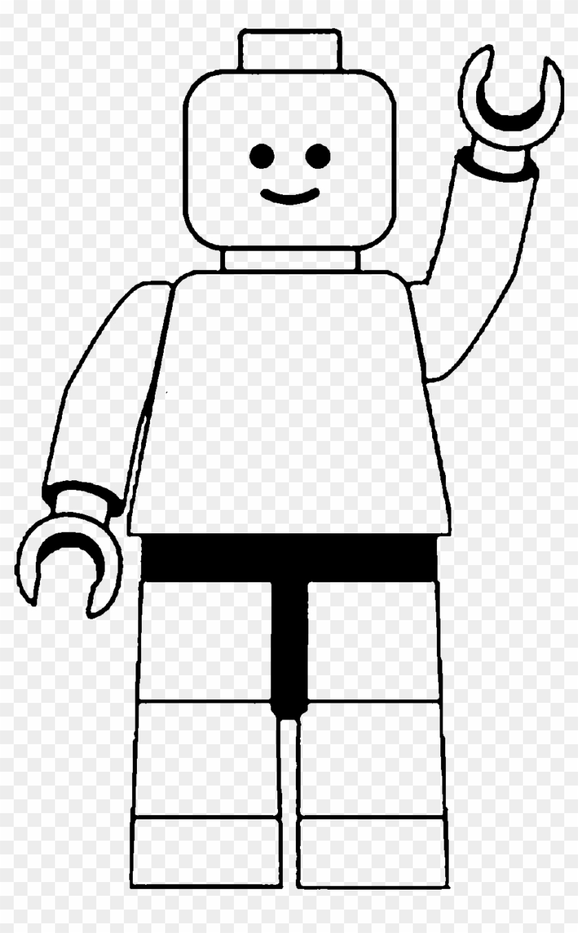 Clip Art Free Download Lego Man Clip Art Black And - Lego Man Clipart - Png Download