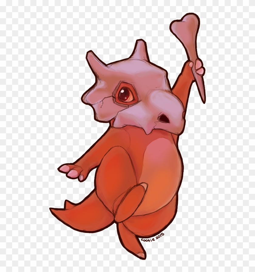 Cubone - Cartoon Clipart