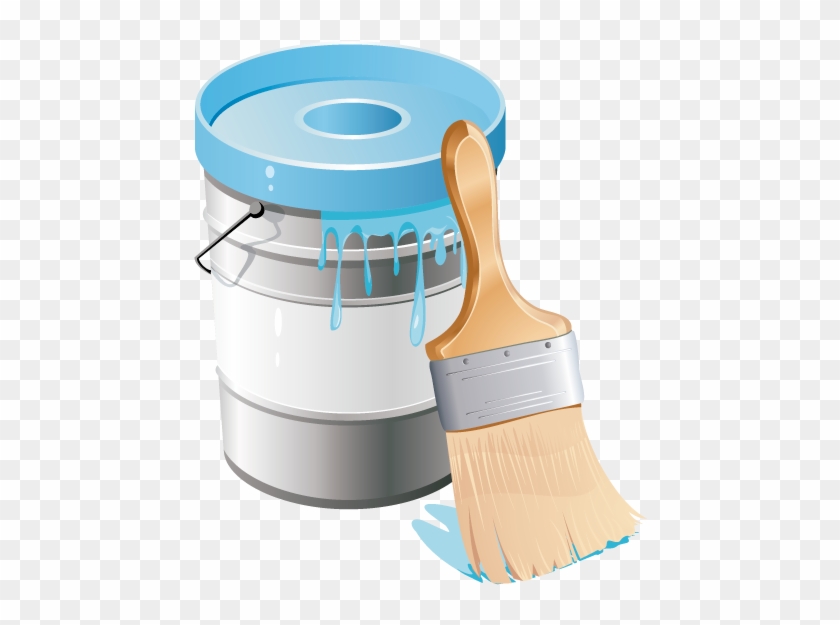 Pintura - Tarro De Pintura En Png Clipart