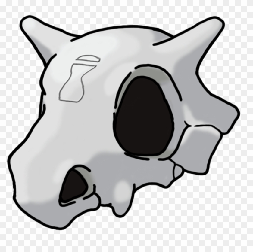 #pokemon #cubone #dead #skull #eek #spoopy #spooky - Cubone Skull Clipart #2053280