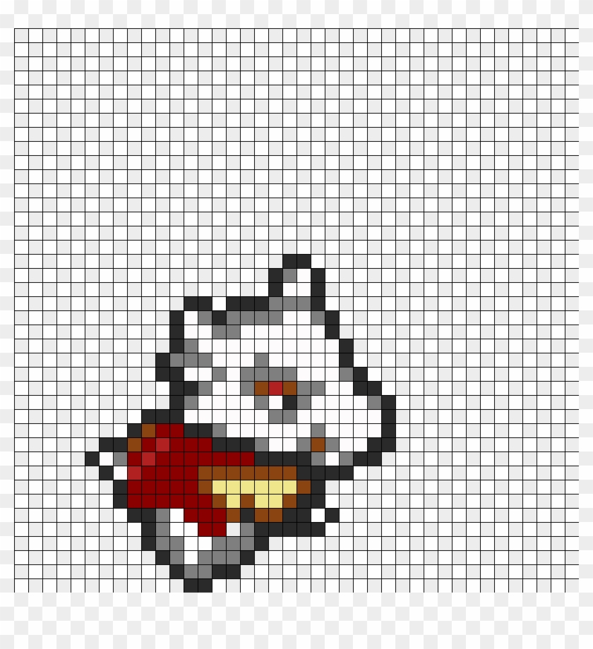 Cubone Perler Bead Pattern / Bead Sprite - Spiderman Upside Down Pixel Clipart #2053308