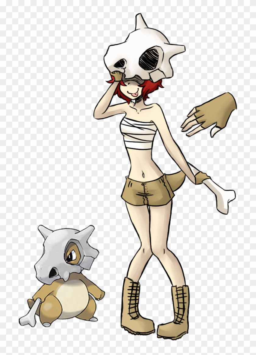 Cubone Cosplay By Kerothestrange - Cubone Pokemon Clipart