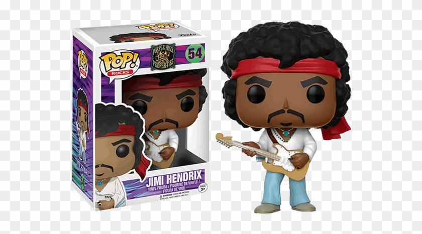 Jimi Hendrix Woodstock Pop Vinyl Figure - Pop Jimi Hendrix Clipart