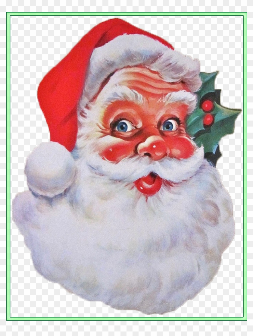 Iphoneiphone 4ipadfull - Santa Claus Red Face Clipart