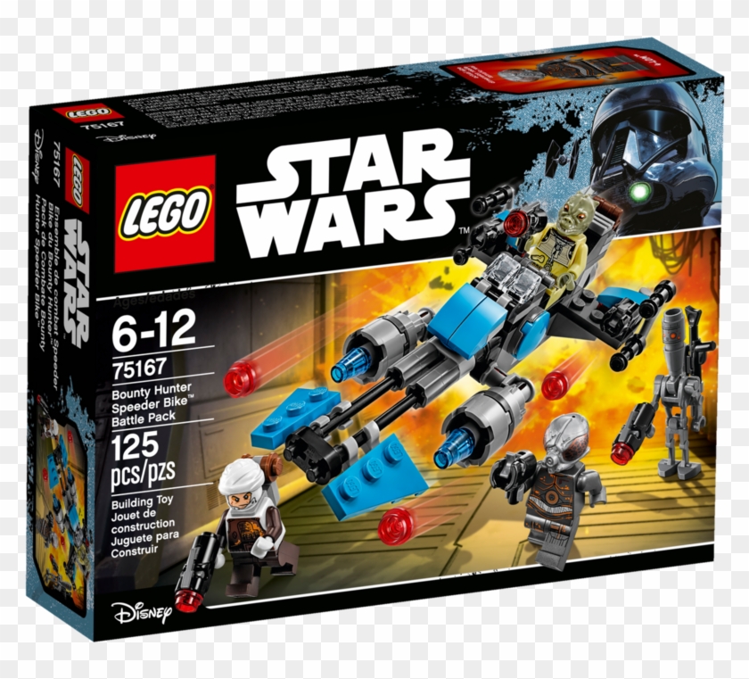 75167 Bounty Hunter Speeder Bike Battle Pack - Lego Star Wars Bounty Hunter Battle Pack Clipart