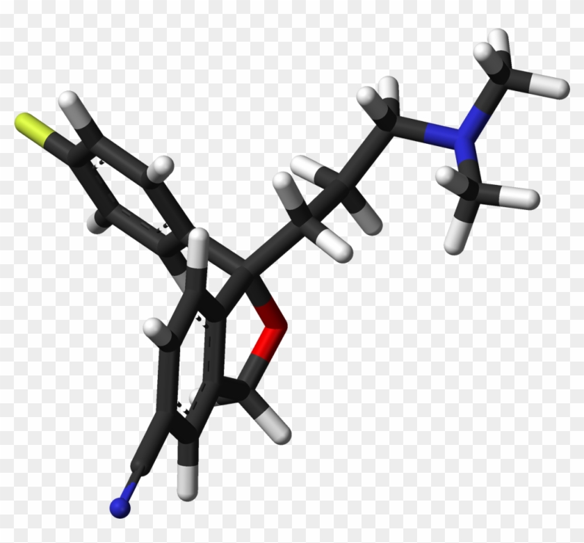 Escitalopram 3d Sticks - Escitalopram Clipart