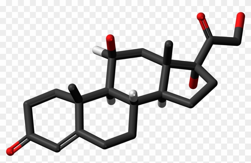 Cortisol 3d Skeletal Sticks - Steroid Png Clipart
