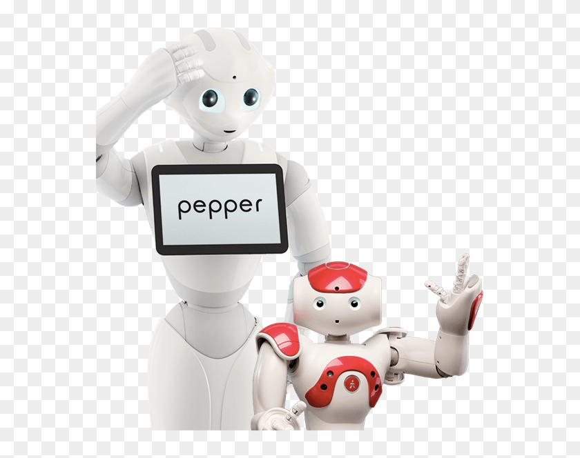 Pepper And Nao Robots Clipart