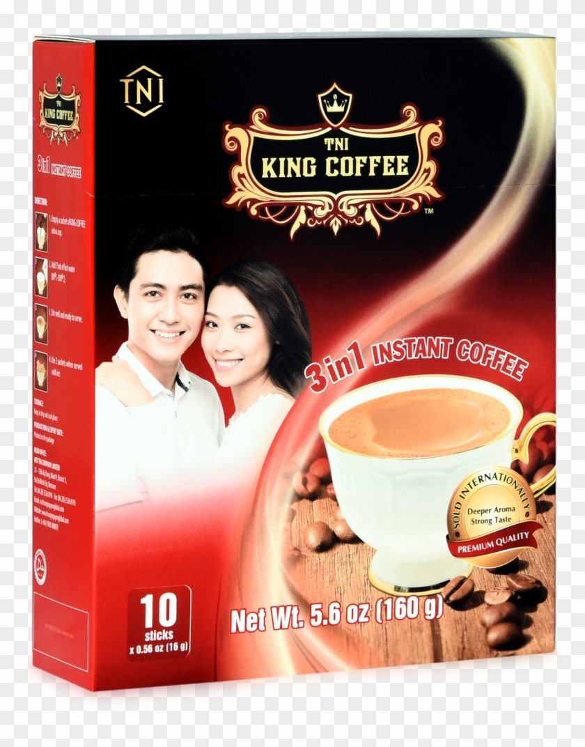 4c711c0e - King Coffee 3in1 Instant Box 10 Sticks E E Clipart #2053837