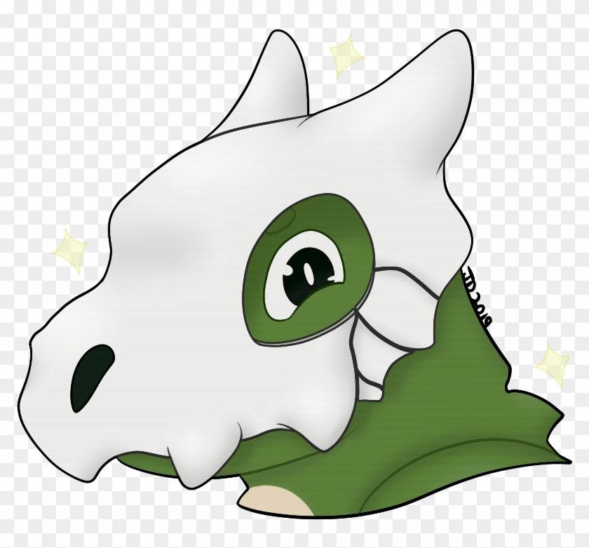 Drew A Shiny Cubone For My Partner A Few Days Back Clipart