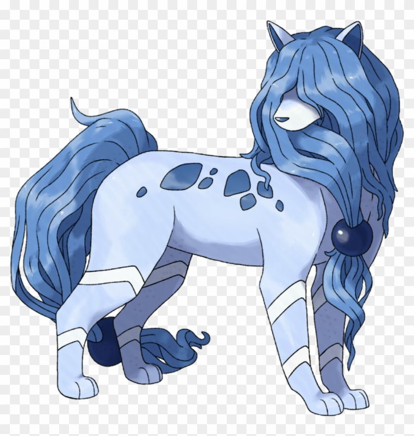 1527899620939 - Suicune Beta Design Clipart #2055180
