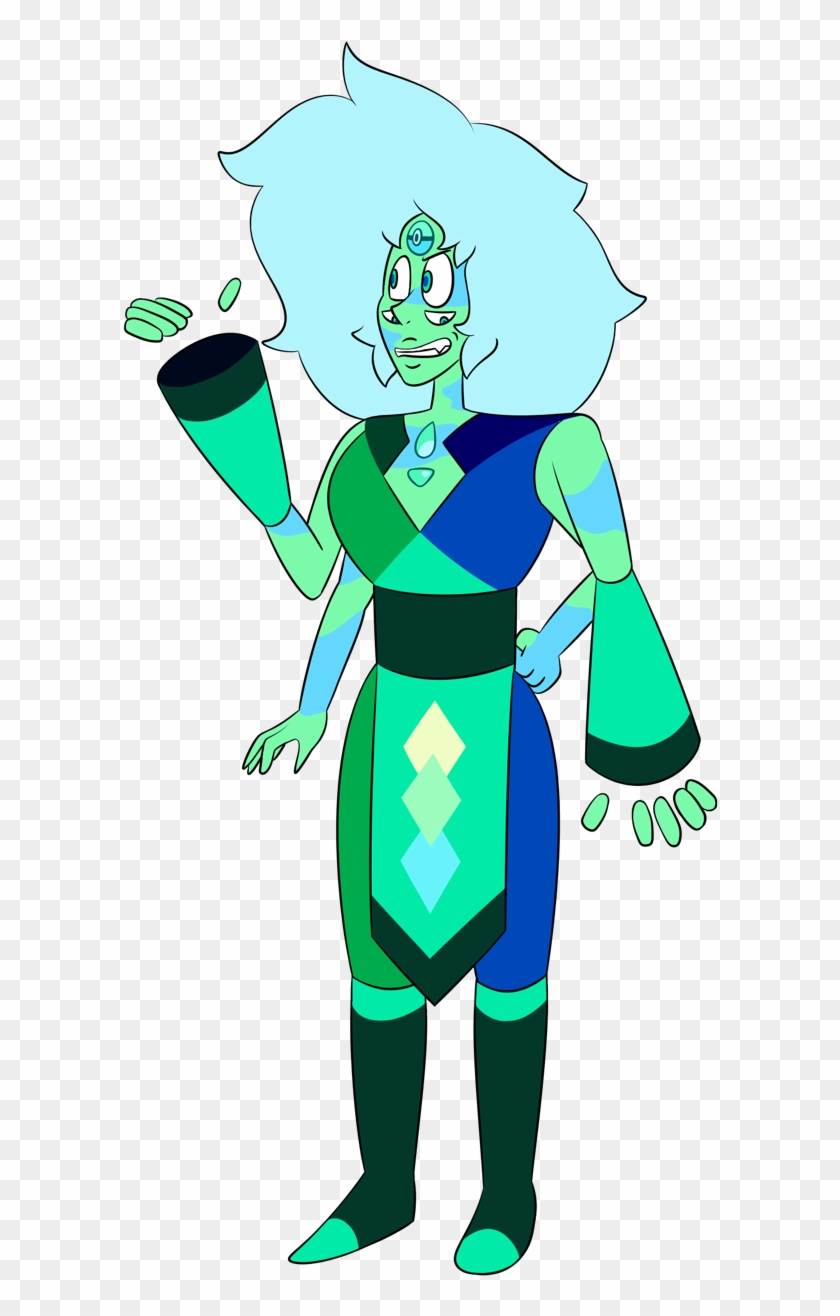 Chrysocolla, A Fusion Between A Peridot, Lapis Lazuli - Cartoon Clipart #2055340