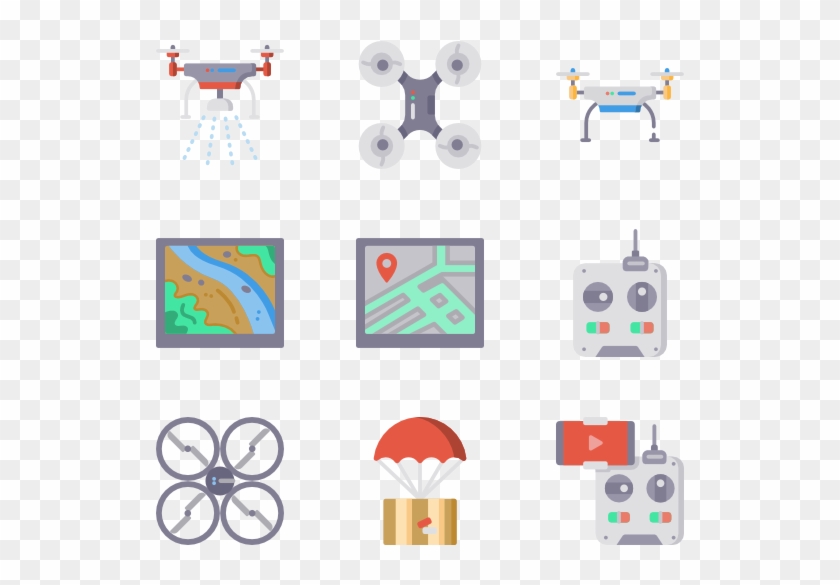 Drones Clipart #2055410