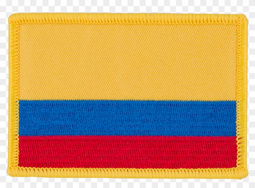 Colombia Flag Patch - Circle Clipart