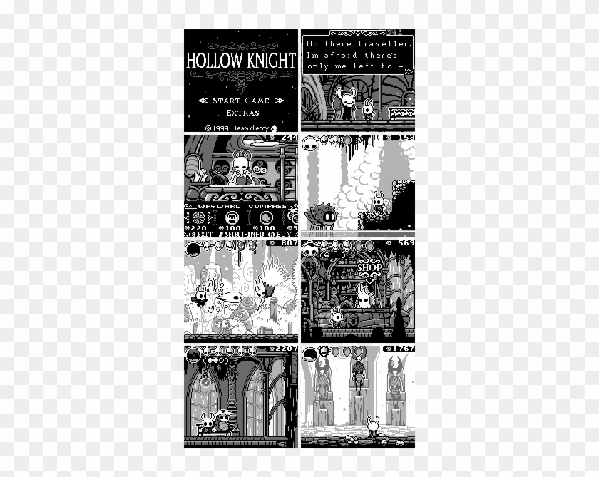 Fan Arthollow Knight For The Game Boy Clipart #2056549