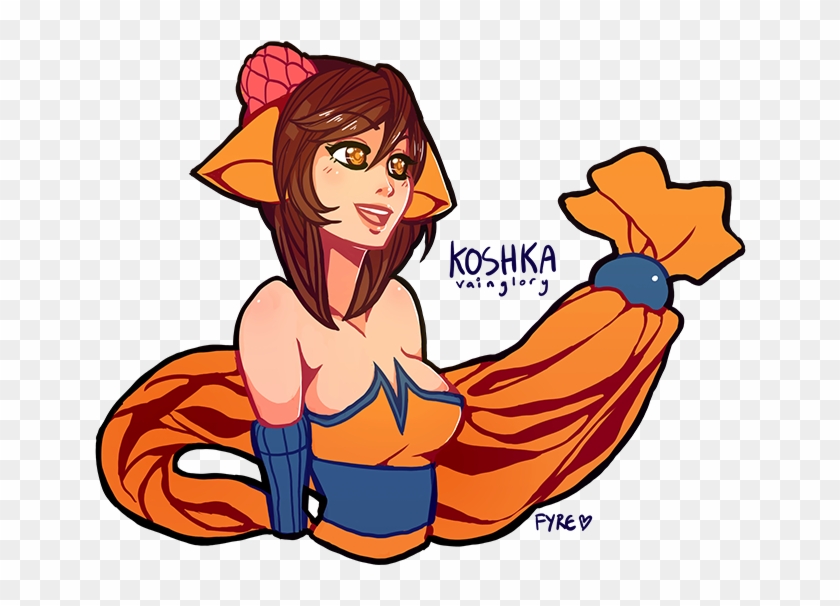 Concluding Top - Vainglory Koshka Art Clipart