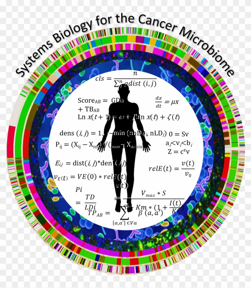 Systems Biology For The Cancer Microbiome Logo - Circle Clipart