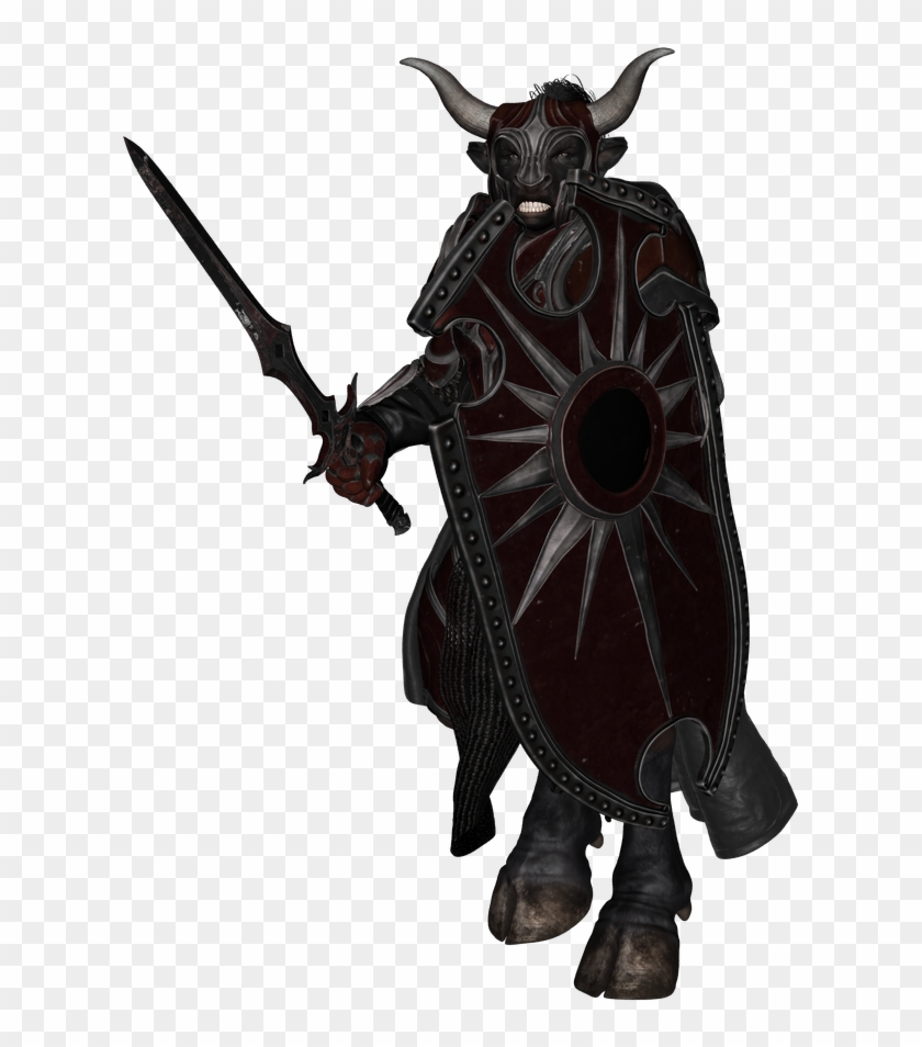 Minotaurknight Chaoticevil Full - Evil Knight Png Clipart