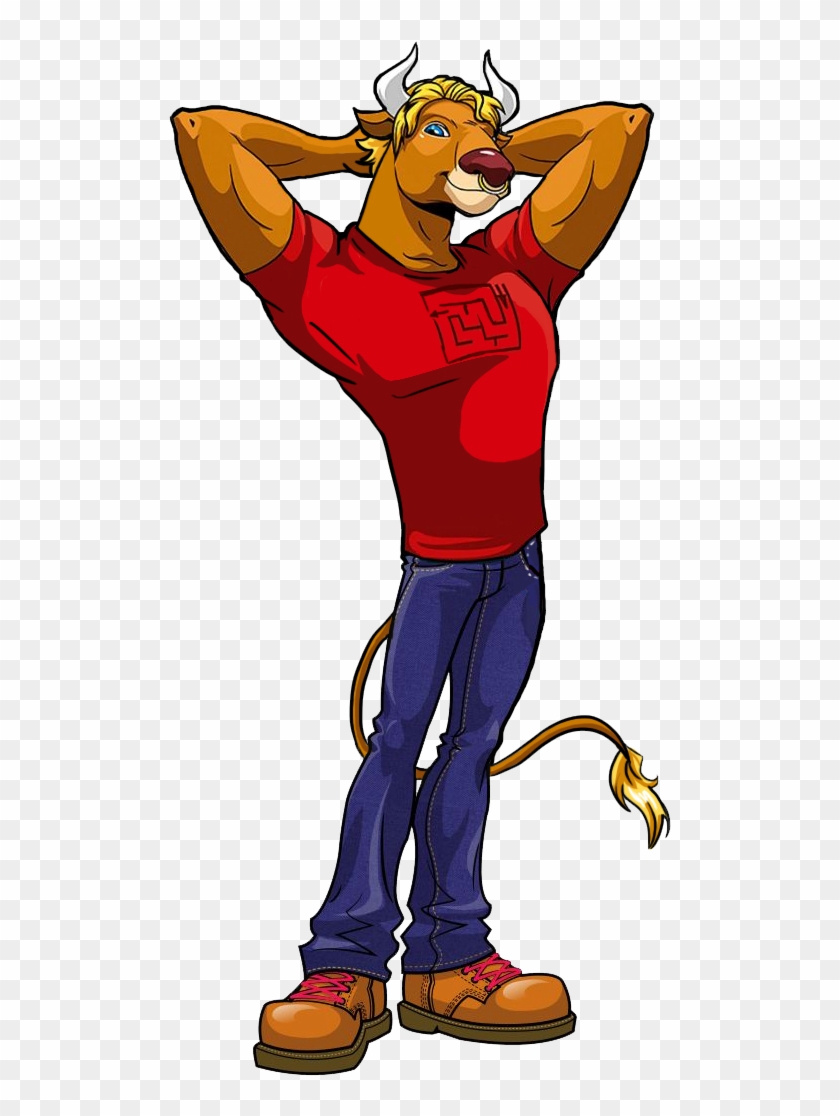 Manny Taur Is A Minotaur And Monster High's Resident - Iris Clops And Manny Taur Clipart