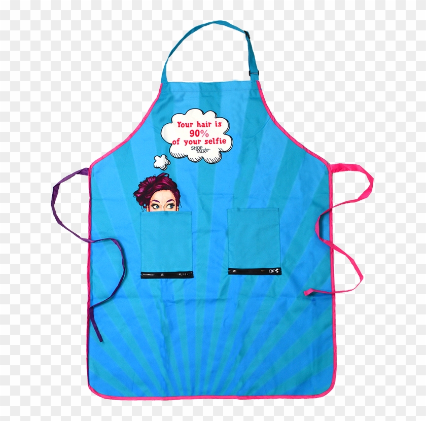 Your Hair Is 90% Of Your Selfie Chemical Apron - Vest Clipart #2057397
