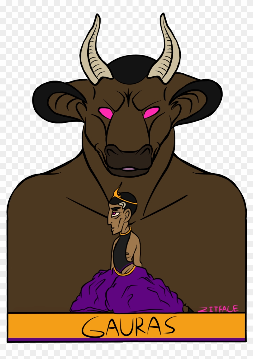 The Minotaur King - Cartoon Clipart #2057501